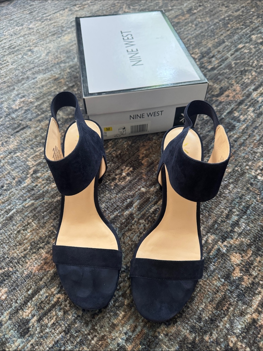 Brand new Nine West ankle strap heels